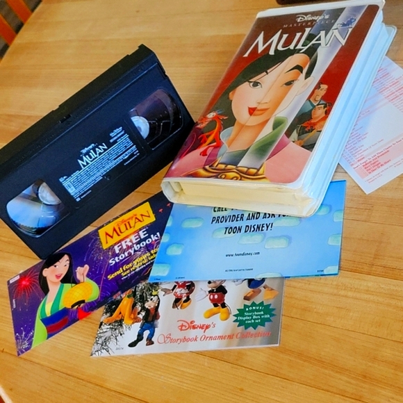 Disney Cameras, Photo & Video Disney Mulan Vhs Movie Poshmark